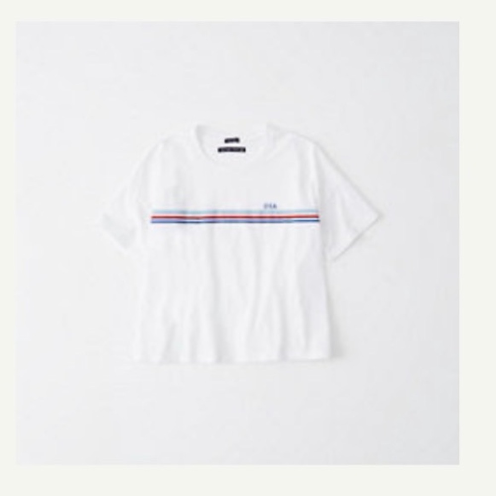 Abercrombie & Fitch Americana Boxy Tee Small